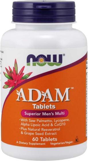 Suplement diety Now Foods ADAM 60 t (733739038753) - obraz 1