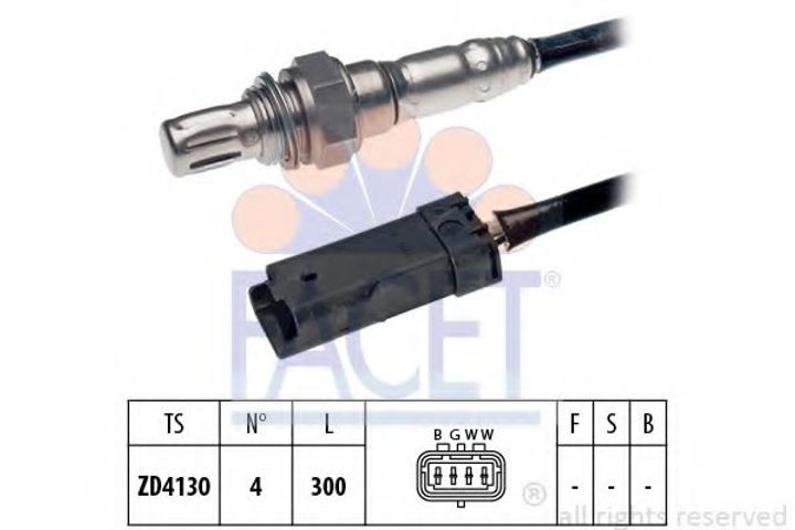 Лямбда-зонд Citroen C3 12-/C4 14- 1.2 Facet (108205) - зображення 1