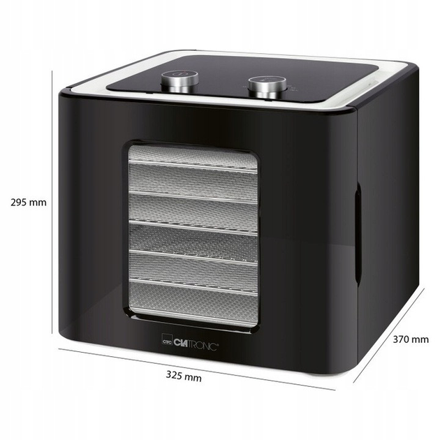 Сушка для овощей и фруктов Clatronic 450 Вт, 6 ярусов (DR 3773) - изображение 8