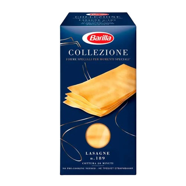 Макароны BARILLA Specialita Lasagne, листы лазаньи без яйца, 500 г от ...