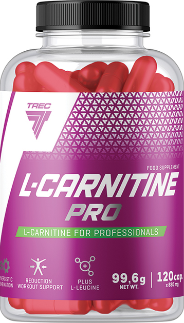 Spalacz tłuszczu Trec Nutrition L-Carnitine Pro 120 k (5902114014964) - obraz 1