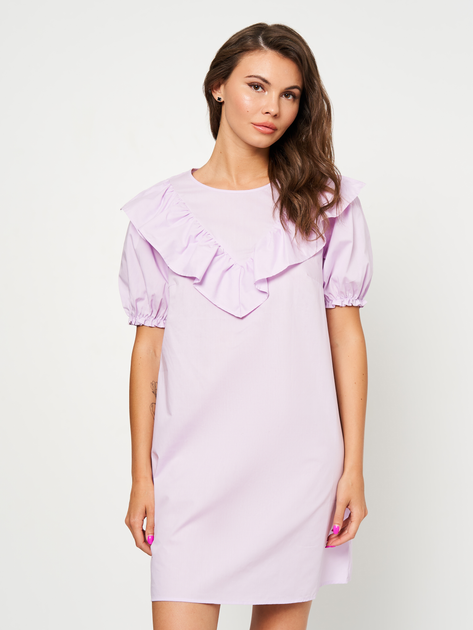 Платье короткое женское H&M 0913717 44 Сиреневое (SZ2000215060415) – в ...