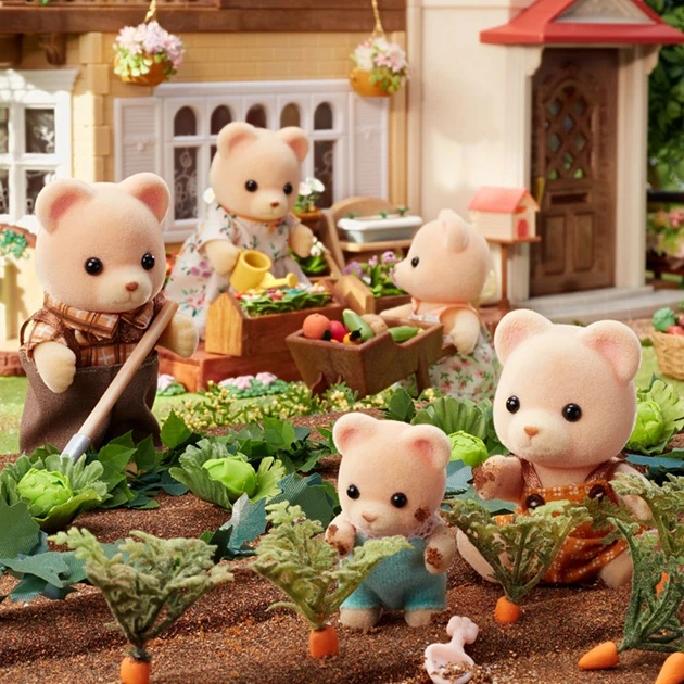Игровой набор Sylvanian Families Семья Медведей (5059) – игрушки с