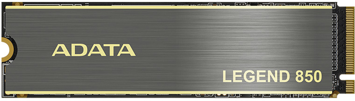 ADATA LEGEND 850 512 GB M.2 2280 PCIe Gen4x4 3D NAND (ALEG-850-512GCS) - obraz 1