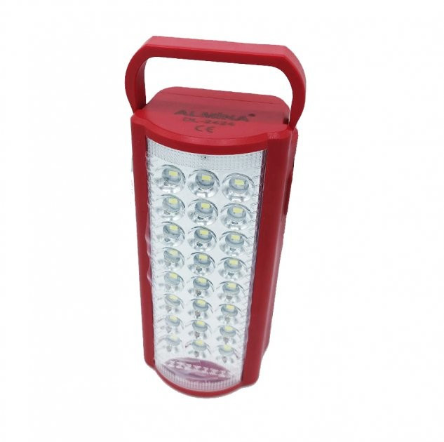 Фонарь переносной светодиодный 24 LED Alfarid TH-2606 с повербанком 30000 mAh Красный - изображение 2