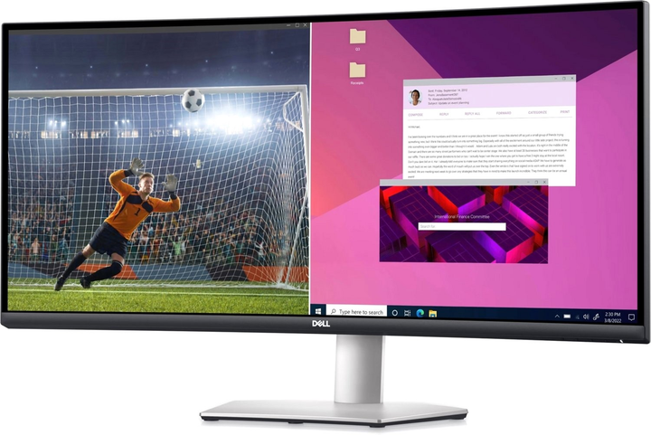 Монітор 34" Dell S3423DWC (210-BEJE) - зображення 3