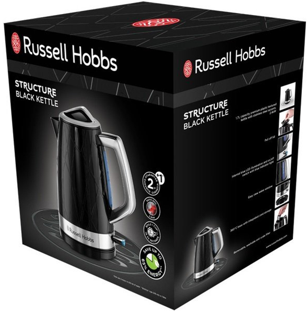 Электрочайник Russell Hobbs Structure Black 28081-70 - изображение 12