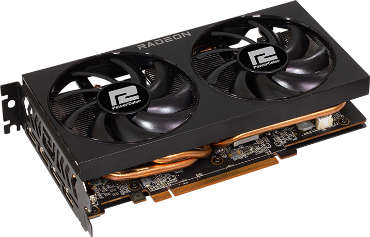 Відеокарта Powercolor PCI-Ex Radeon RX 7600 Fighter 8G GDDR6 (128bit) (2655/18000) (1 x HDMI, 3 x DisplayPort) (1A1-G00396100G) - зображення 3
