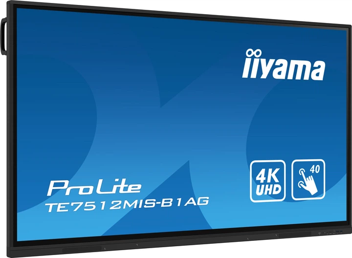 Монітор 75" iiyama Prolite TE7512MIS-B1AG - Фото 4 Монітор 75" iiyama Prolite TE7512MIS-B1AG - зображення 4