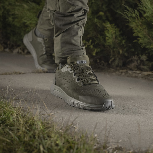 Мужские тактические кроссовки летние M-Tac размер 36 (23,5 см) Олива (Summer Pro Army Olive) - изображение 2
