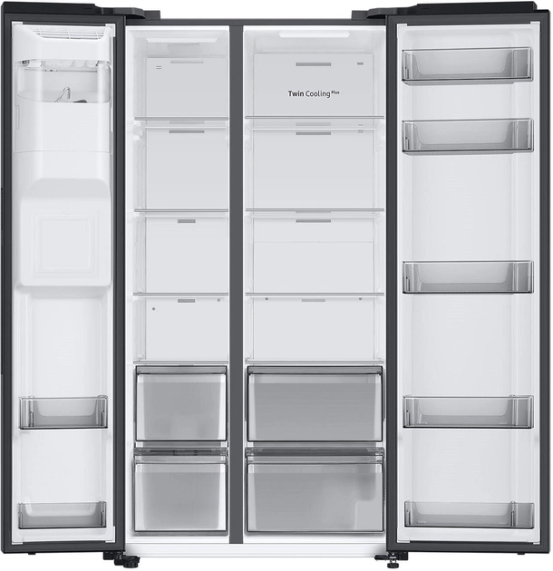 Side-by-side холодильник SAMSUNG RS68A8820B1 - зображення 2