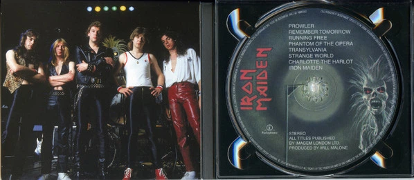 IRON MAIDEN CD16枚セット（ボーナスCD、DVDあり） Музичний CD диск Iron Maiden - Iron Maiden (Remastered) фірмовий