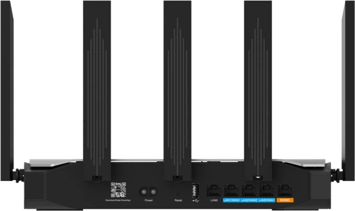 Маршрутизатор Ruijie Reyee RG-EG105GW-X Wi-Fi 6 AX3000 - зображення 5