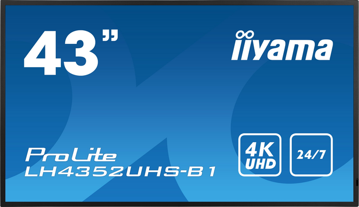 Monitor 42.5" iiyama ProLite LH4352UHS-B1 - obraz 1