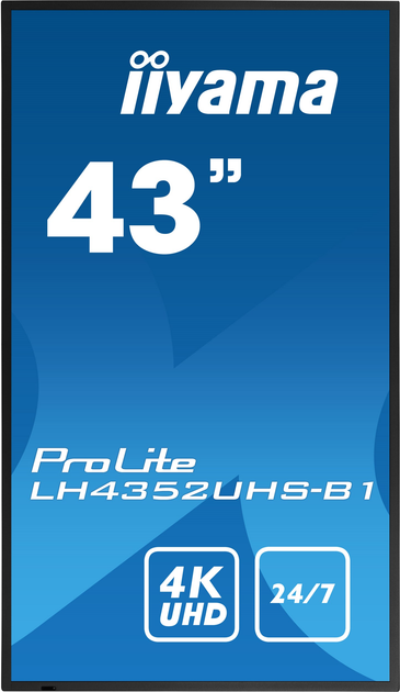 Monitor 42.5" iiyama ProLite LH4352UHS-B1 - obraz 2