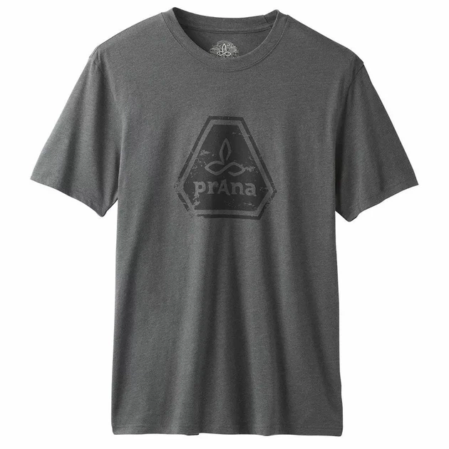 Футболка Prana Icon T-Shirt XL Сірий - зображення 3
