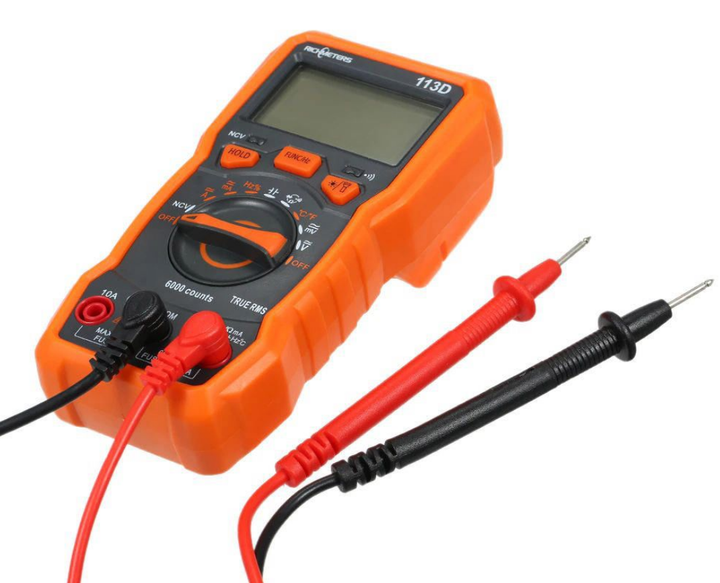 Мультиметр Richmeters RM-113D цифровой AC/DC - Фото 2 Мультиметр Richmeters RM-113D цифровой AC/DC - изображение 2