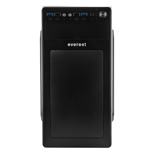 Корпус БЕЗ БП Everest 6116 - MATX, 2xUSB3.0+2xUSB2.0 - изображение 2