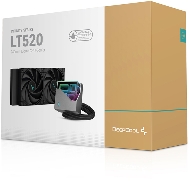 Система жидкостного охлаждения DeepCool LT520 Black - изображение 6