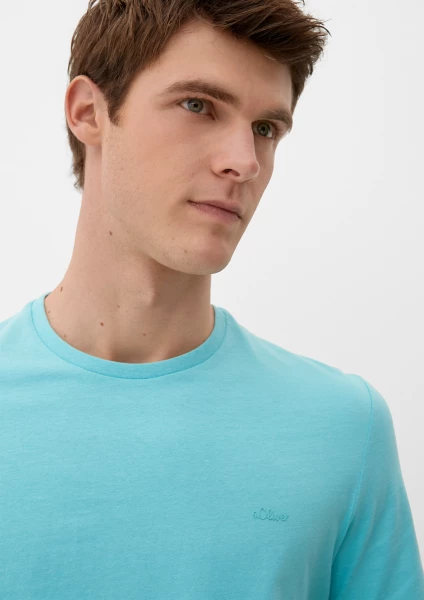 Футболка s.Oliver XXL Блакитний 2129861.6120 - изображение 3