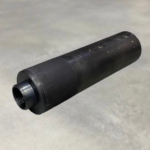 Глушитель под АК 5.45 (саундмодератор), 750 грамм, вспышка - 0, ПБС, прибор бесшумной стрельбы - изображение 1