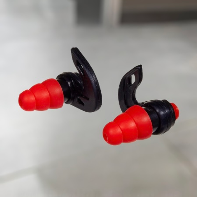 Беруші Allen Shotwave Earbud, з клапаном, силікон, два рівні пасивного шумозаглушення 12 / 25 дБ, бервуха - зображення 1