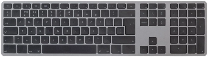 Клавиатура проводная Matias Mac Space USB Grey (FK316B-UK) - изображение 1