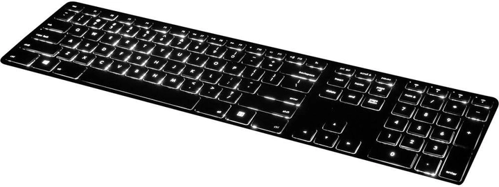 Клавиатура проводная Matias Aluminium PC USB Black (FK416PCBTL) - изображение 2