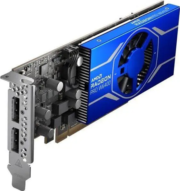 AMD PCI-Ex Radeon Pro W6400 4 GB GDDR6 (64-bitowy) (2 x DisplayPort) (100-506189) - obraz 2