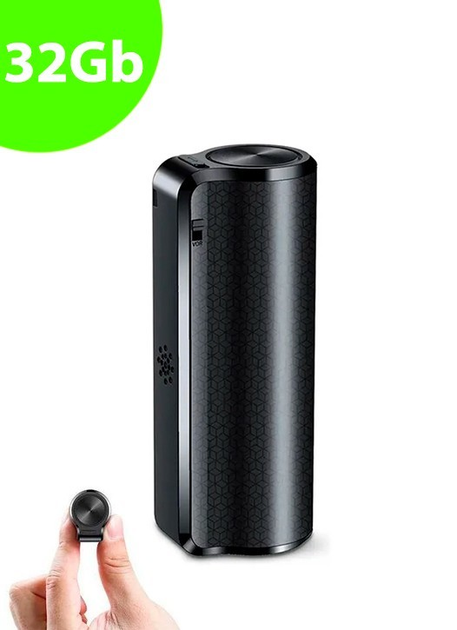 Мини диктофон Savetek 1000 - Pro с голосовой активацией записи 32Gb 600 ...