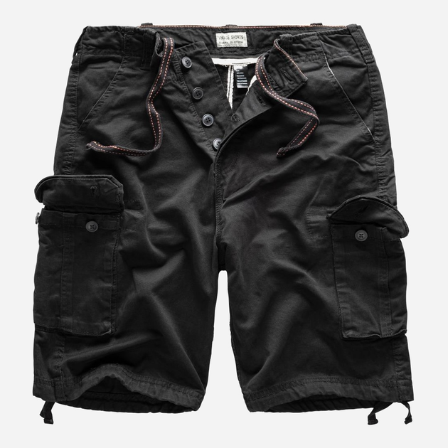 Тактичні шорти Surplus Vintage Shorts 07-5596-03 XXL Чорні - зображення 1