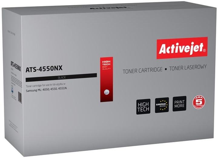 Toner Activejet do Samsung ML-D4550B 20000 stron Black (ATS-4550NX) - obraz 1