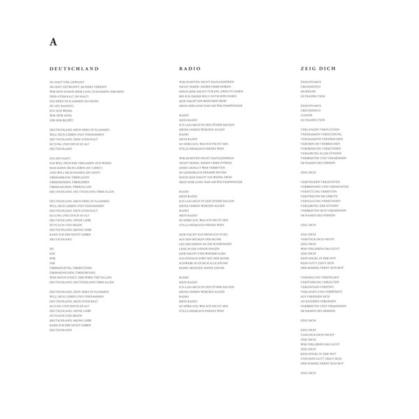 Rammstein - Untitled (2 пластинки, 180 грамм, 45 об/мин, Альбом) - изображение 8
