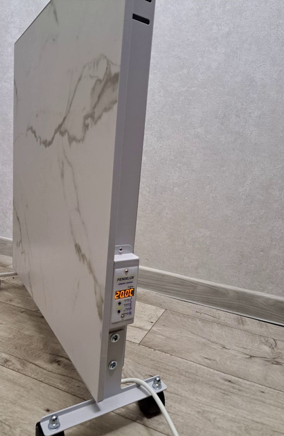 Конвекционный металлокерамический обогреватель инфракрасный Monocrystal Fenix 60x60см/750W - изображение 3
