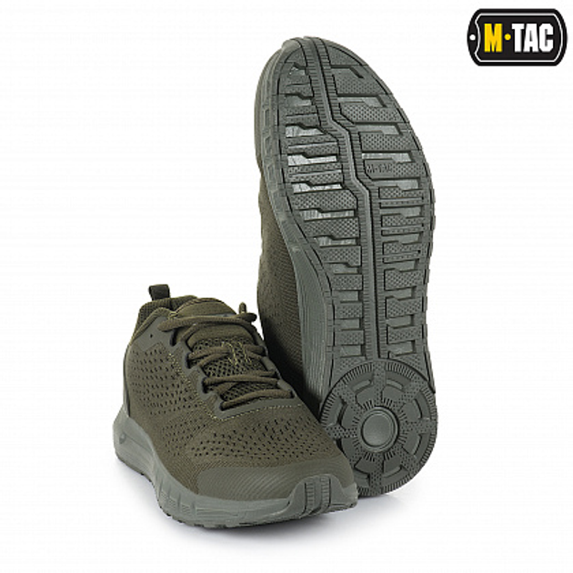 Тактические кроссовки M-Tac Summer Pro 39 олива - изображение 2