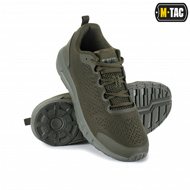 Тактические кроссовки M-Tac Summer Pro 46 олива - изображение 1
