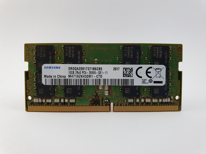 Оперативная память для ноутбука SODIMM Samsung DDR4 16Gb PC4-2666V ...