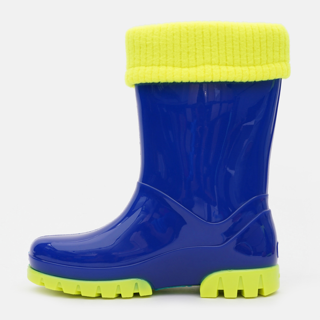 Резиновые сапоги детские Demar TWISTER FLUO 0035A 34-35 (21.5 см) Синие ...