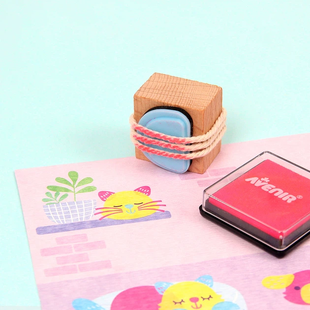 Набір для творчості Avenir Match and Stamp Тварини (6920773317669) - зображення 7