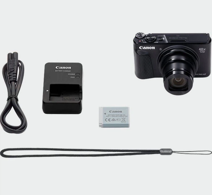 Фотоапарат Canon PowerShot SX740 HS чорний купити на ROZETKA