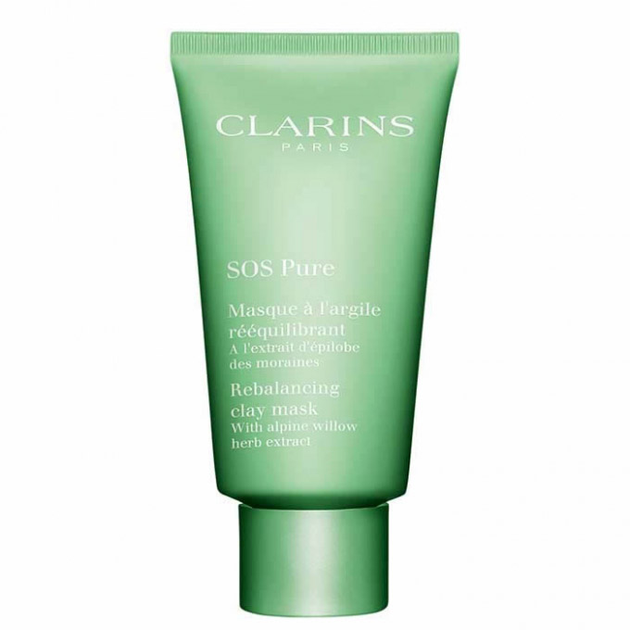 Маска для обличчя Clarins Sos Pure відновлювальна глиняна 75 мл (3380810177558) - зображення 1