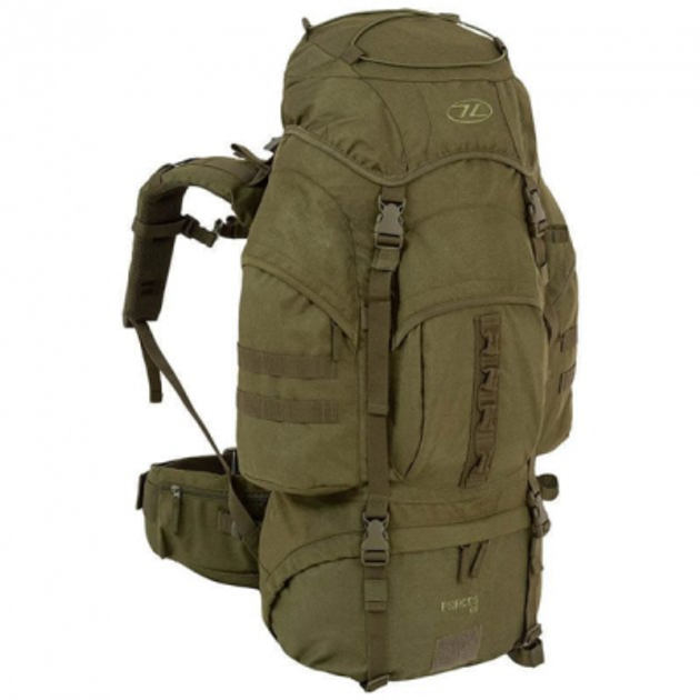 Рюкзак туристичний Highlander Forces Loader Rucksack 66L Olive (929615) - зображення 1