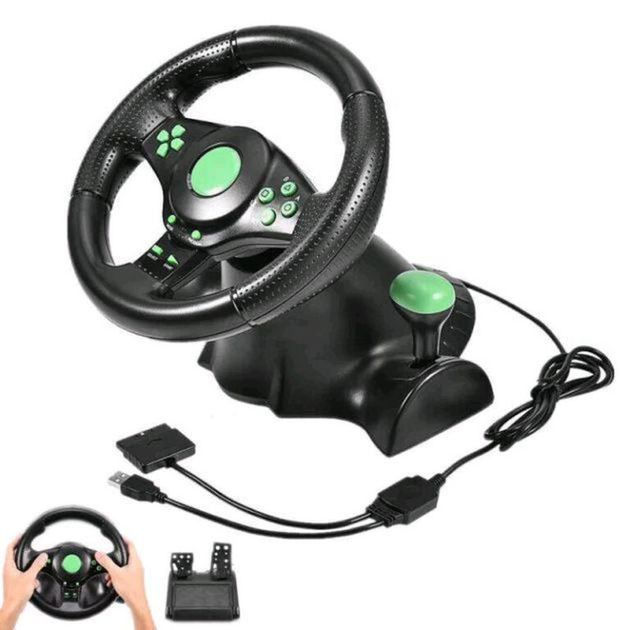 Профессиональный Руль игровой PS3/PS2/PC Usb – фото, отзывы ...