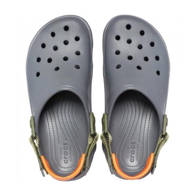 Мужские Сабо Crocs Classic All Terrain Clog 42 р 27-27.5 см Серые 206340-M9/W11 Grey - Фото 4 Мужские Сабо Crocs Classic All Terrain Clog 42 р 27-27.5 см Серые 206340-M9/W11 Grey - изображение 4