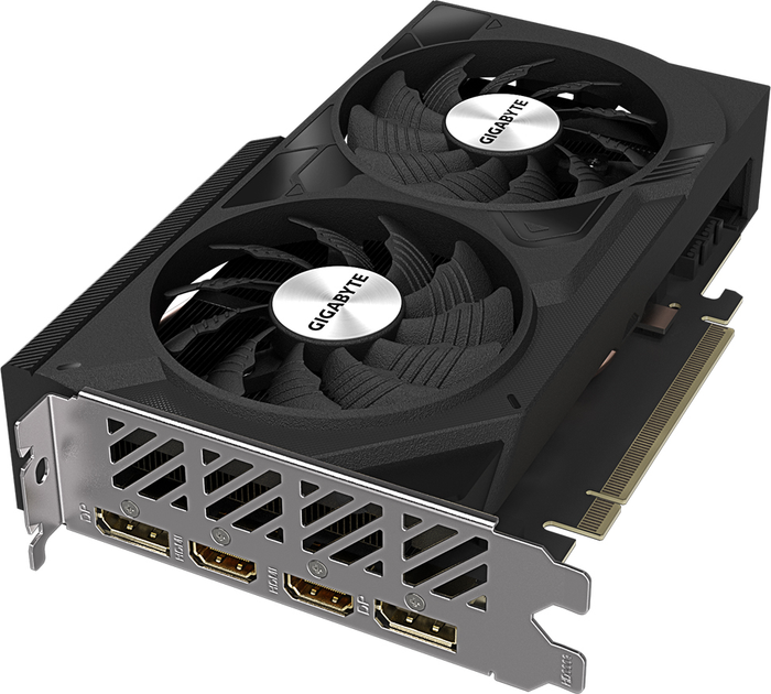 Видеокарта Gigabyte PCI-Ex GeForce RTX 4060 Windforce OC 8GB GDDR6 (128bit) (2475/17000) (2 x HDMI, 2 x DisplayPort) (GV-N4060WF2OC-8GD) - изображение 3
