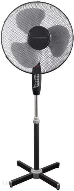 Вентилятор Esperanza EHF001KE Hurricane Black-Gray - зображення 1
