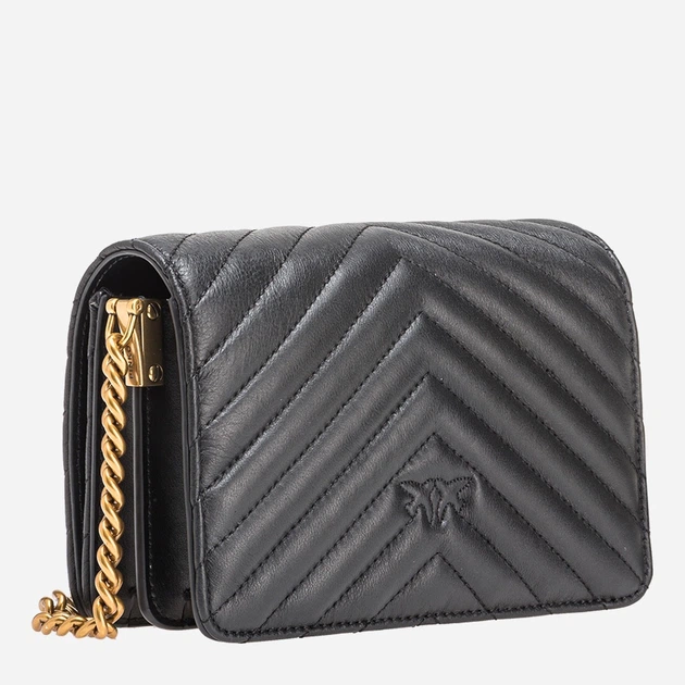 Pinko Love Click Mini Torba Na Ramię 100067A0GK-Z99Q Nero/Antyczny (8055209868908) - obraz 2