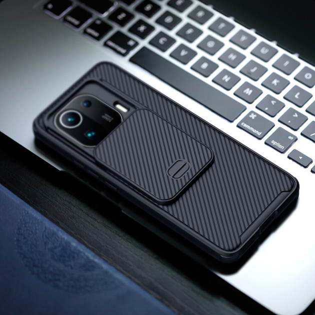 Etui Nillkin CamShield Pro do Xiaomi 11 Pro Czarny (NN-CSP-X11P/BK) - obraz 4