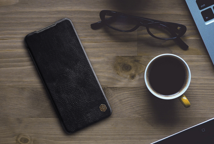 Etui z klapką Nillkin Qin do Xiaomi Mi 11 czarne (NN-QLC-X11/BK) - obraz 5