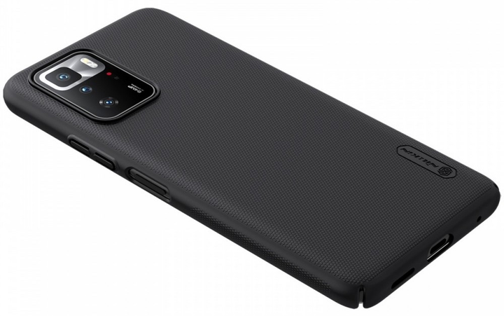 Чохол Nillkin Super Frosted Shield для Xiaomi Redmi Note 10 Pro 5G Black (NN-SFS-XR105G/BK) - зображення 4